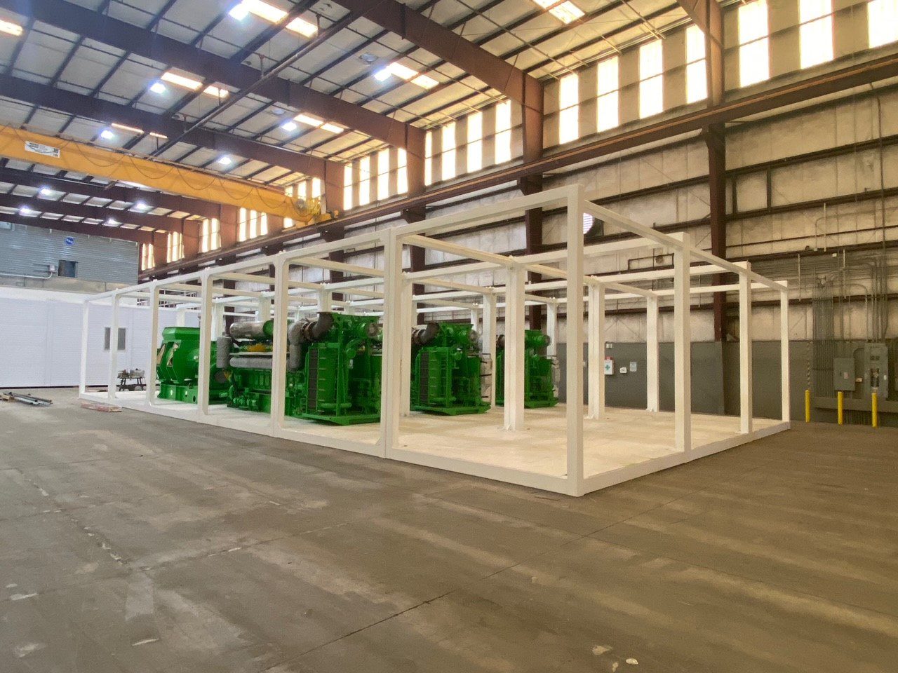 Jenbacher Modules Under Construction 3