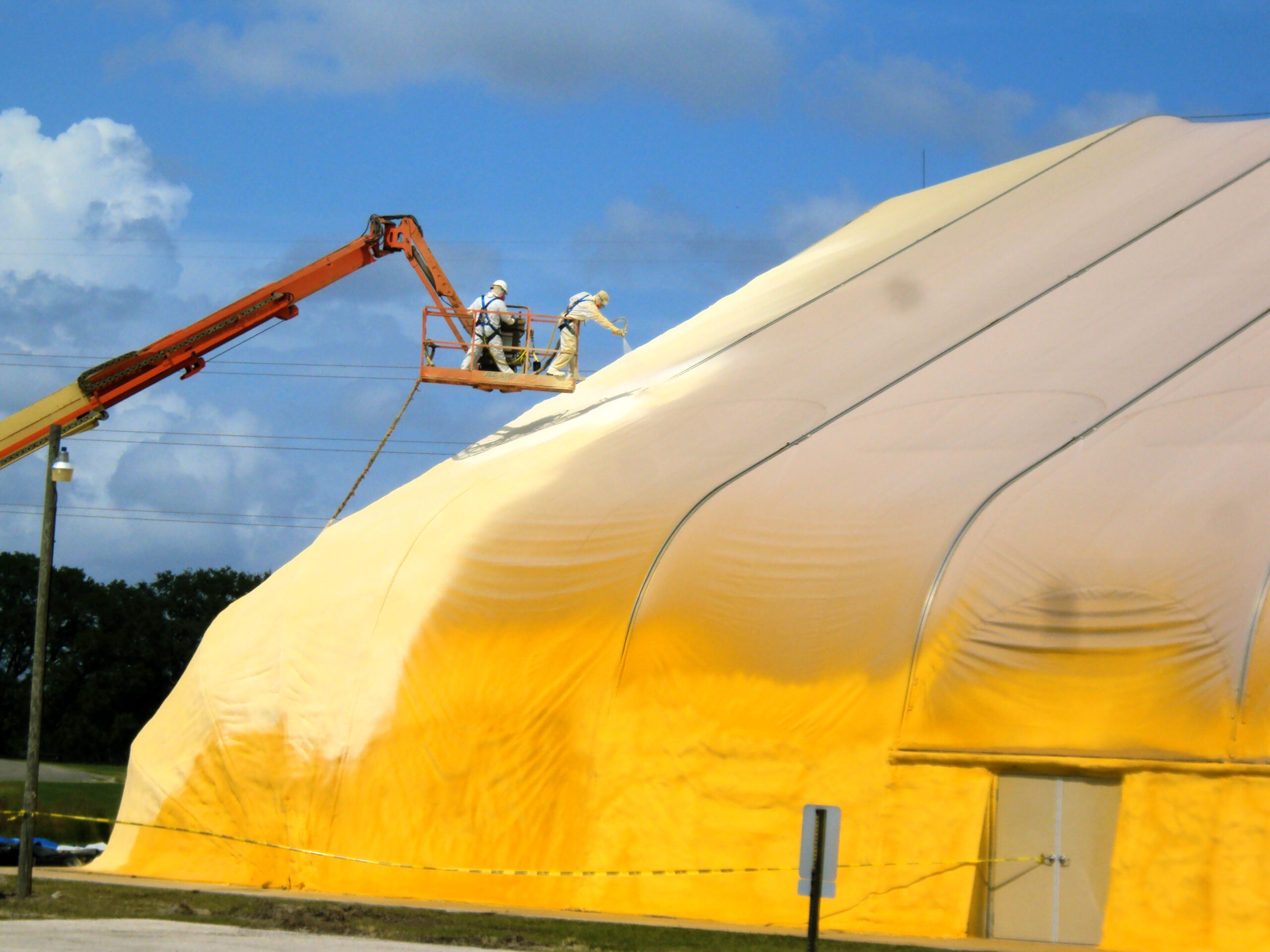 Marine Corps Support Facility Blount Island - Clamshell Insulation1