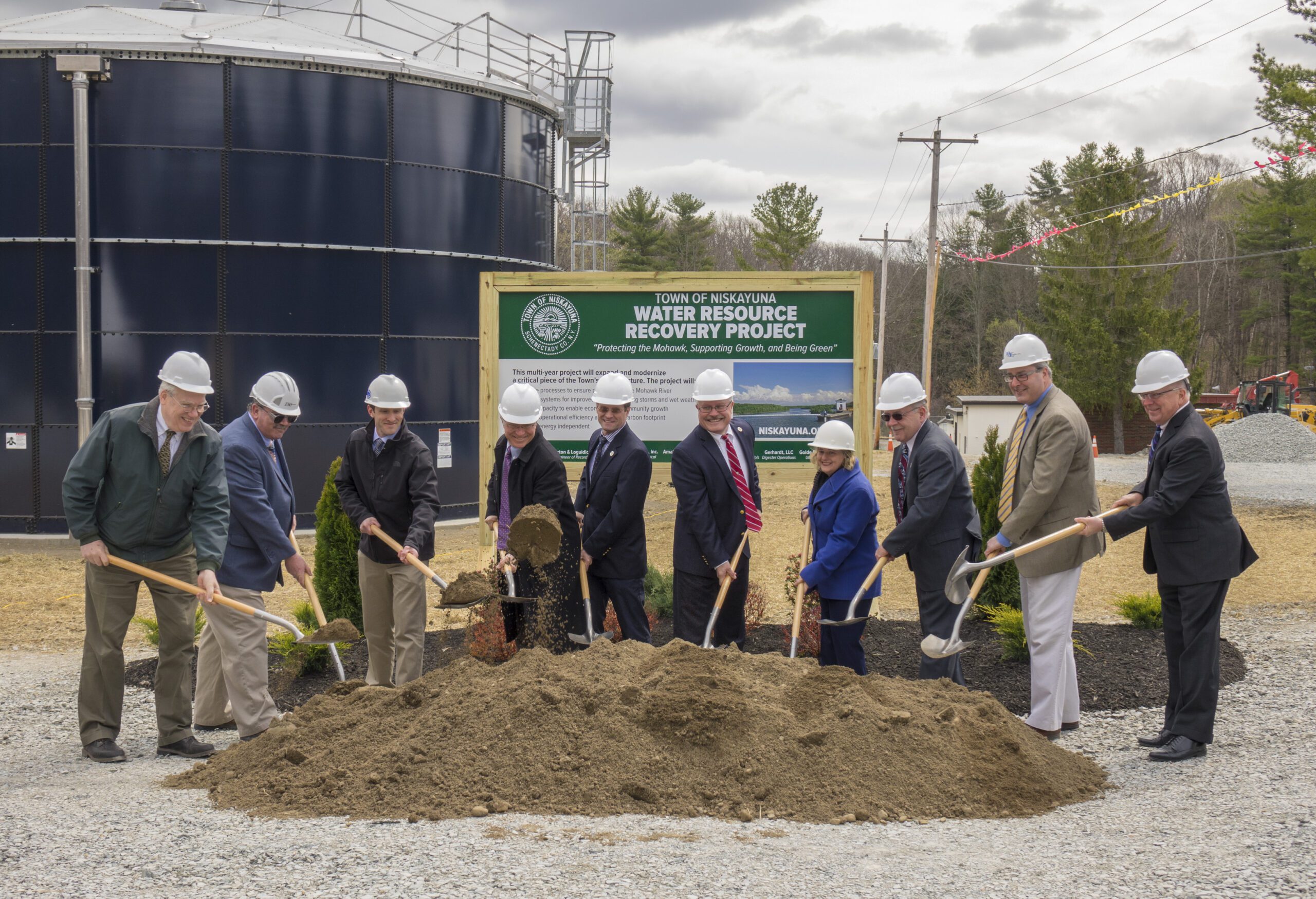 Town of Niskayuna - Water Resource Recovery Project11 - Ground Breaking Ceremony