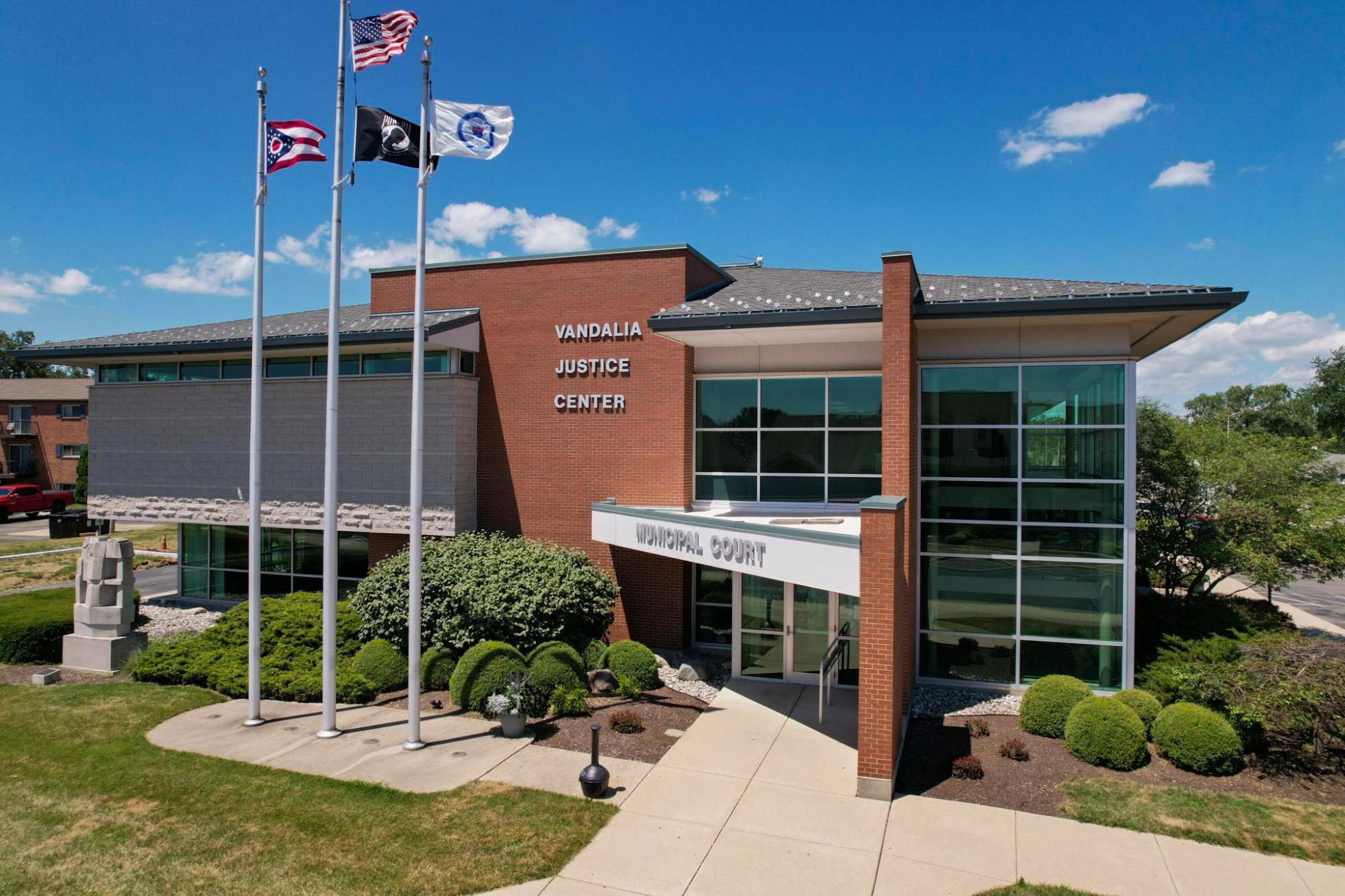 Vandalia OH Justice Center - front view