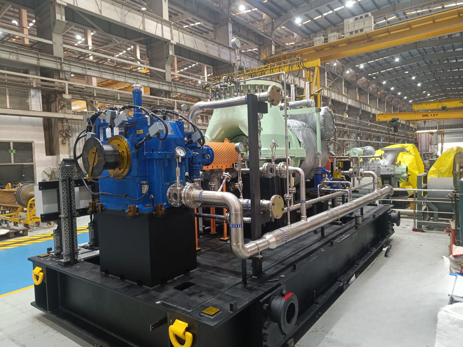 New Steam Capture Turbine